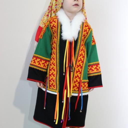 Khanty girl regalia