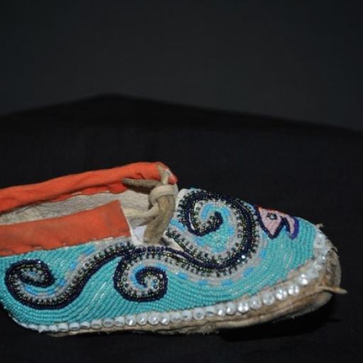 Meskwaki Baby Moccasins