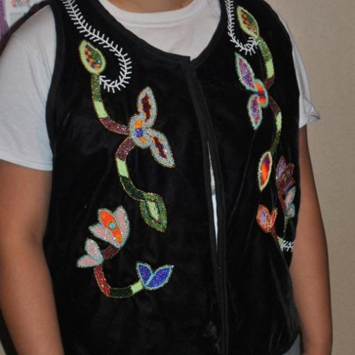 MESKWAKI WOMEN’S BEADED VEST