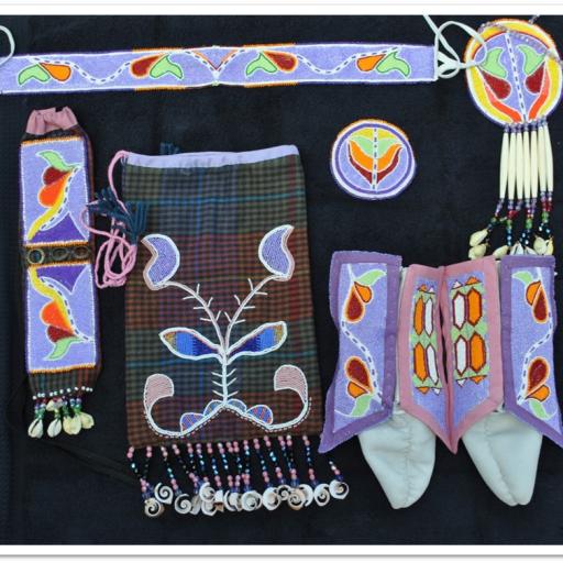 Meskwaki Woman’s Beadwork Accessories 